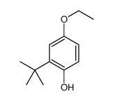 2-tert-butyl-4-ethoxyphenol结构式
