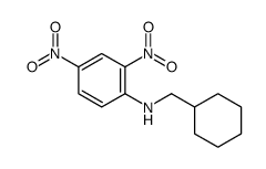 N-环己基甲基-2,4-二硝基苯胺结构式