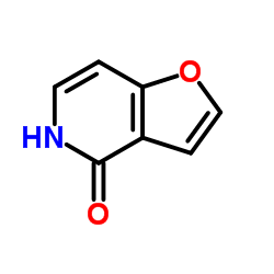 4,5-二氢-4-氧代呋喃[3,2]吡啶结构式