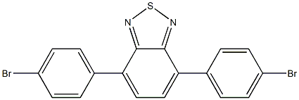 4,7-bis(4-bromophenyl)benzo[c][1,2,5]thiadiazole Structure