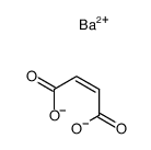 barium maleate Structure