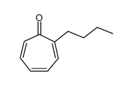 2-butyl-2,4,6-cycloheptatrien-1-one结构式