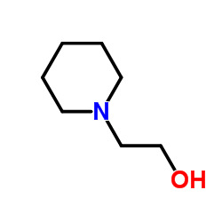 2-Piperidinoethanol Structure