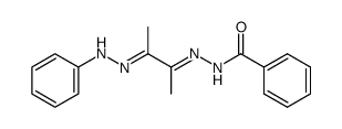 Biacetyl Benzoylhydrazone Phenylhydrazone Structure