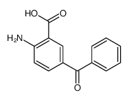 2-amino-5-benzoylbenzoic acid structure