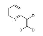 2-Vinylpyridine-d3, 97 atom % D (Inhibited with 0.1% tert-Butylcatechol) Structure