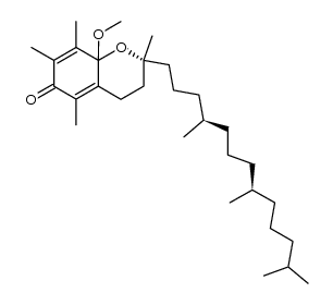 8a-methoxy-α-tocopherone结构式