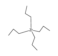 zirconium n-propylate Structure
