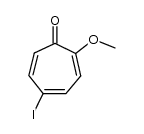 5-iodo-2-methoxytropone结构式