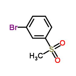 3-Bromophenyl methyl sulfone Structure