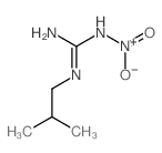 2-(2-methylpropyl)-1-nitro-guanidine结构式
