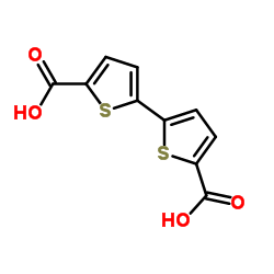 2,2′-bithiophene-5,5′-dicarboxylic acid structure