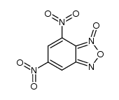 4,6-dinitrobenzofuroxan结构式