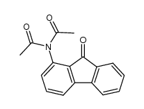 1-Diacetylaminofluorenon结构式