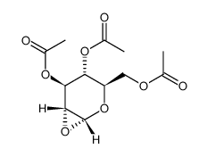1,2,3,4-二-O-异亚丙基-ALPHA-D-岩藻吡喃糖结构式