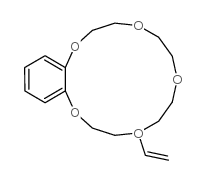 4-vinylbenzo-15-crown-5 Structure