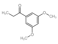 1-(3,5-dimethoxyphenyl)propan-1-one结构式