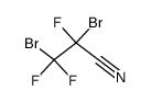 2,3-dibromo-2,3,3-trifluoro-propionitrile结构式