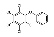 1,2,3,4,5-Pentachloro-6-phenoxybenzene结构式