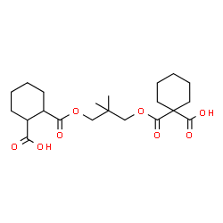 2,2-dimethylpropane-1,3-diyl dihexahydrophthalate结构式