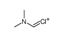 chloromethylidene(dimethyl)azanium结构式
