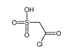 2-chloro-2-oxoethanesulfonic acid Structure