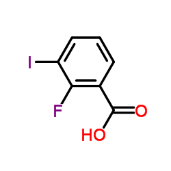 2-氟-3-碘苯甲酸结构式