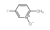 5-氟-2-甲基-4-硝基-1-氧基-吡啶结构式