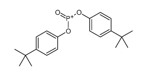 bis(4-tert-butylphenoxy)-oxophosphanium结构式