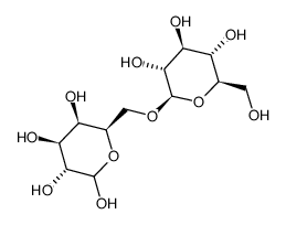 6-O-β-D-Galactopyranosyl-D-galactose结构式