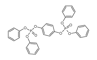 hydroquinone bis(diphenyl phosphate)结构式