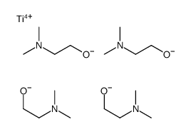 titanium(4+) 2-(dimethylamino)ethanolate Structure