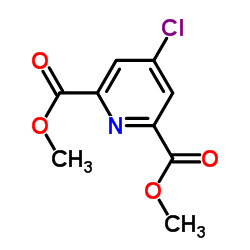 4-氯-2,6-二吡啶甲酸甲酯结构式