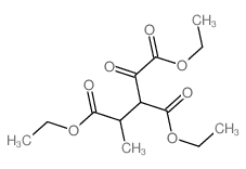 1,2,3-Butanetricarboxylicacid, 1-oxo-, 1,2,3-triethyl ester结构式