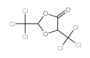 1,3-Dioxolan-4-one,2,5-bis(trichloromethyl)- Structure