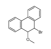 9-bromo-9,10-dihydro-10-methoxyphenanthrene Structure