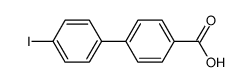 4'-iodo-4-biphenylcarboxylic acid Structure