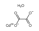 Cadmium oxalate,monohydrate结构式