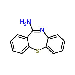 二苯并[b,f][1,4]硫氮杂卓-11-胺结构式