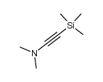 N,N-dimethyl-N-(trimethylsilylethynyl)amine结构式