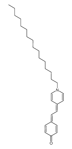 1-hexadecyl-1-<(oxocyclohexadienylidene)ethylidene>-1,4-dihydropyridine Structure