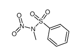 N-methyl-N-nitro-benzenesulfonamide Structure
