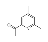 4,6-二甲基-2-乙酰基吡啶结构式