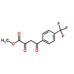 Methyl 2,4-dioxo-4-[4-(trifluoromethyl)phenyl]butanoate结构式