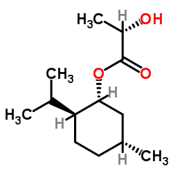 L-乳酸薄荷酯结构式
