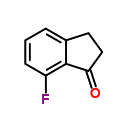 7-氟-1-茚满酮结构式
