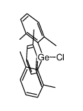 tris(2,6-dimethylphenyl)chlorogermane Structure