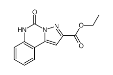 5,6-dihydro-5-oxopyrazolo[1,5-c]quinazoline-2-carboxylic acid,ethyl ester结构式