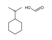formic acid, compound with N,N-dimethylcyclohexylamine (1:1) Structure