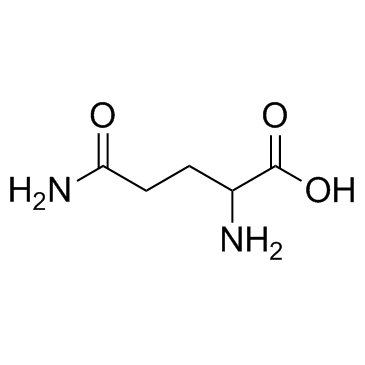 DL-Glutamine Structure